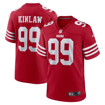 San Francisco 49ers #99 Javon Kinlaw Nike Men's 2022 Player Game Jersey - Scarlet