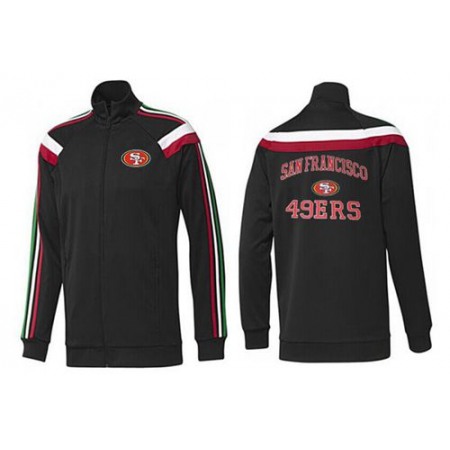 NFL San Francisco 49ers Heart Jacket Black_1