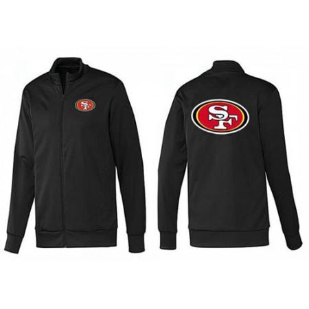 NFL San Francisco 49ers Team Logo Jacket Black_1