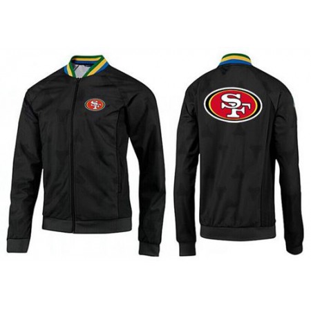 NFL San Francisco 49ers Team Logo Jacket Black_4