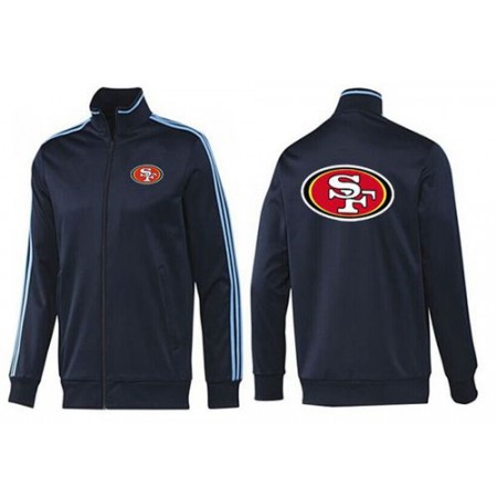 NFL San Francisco 49ers Team Logo Jacket Dark Blue