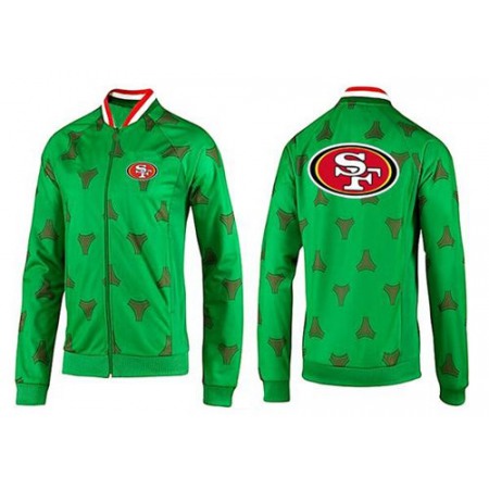 NFL San Francisco 49ers Team Logo Jacket Green