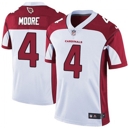 Nike Cardinals #4 Rondale Moore White Men's Stitched NFL Vapor Untouchable Limited Jersey