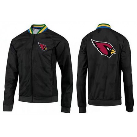 NFL Arizona Cardinals Team Logo Jacket Black_3