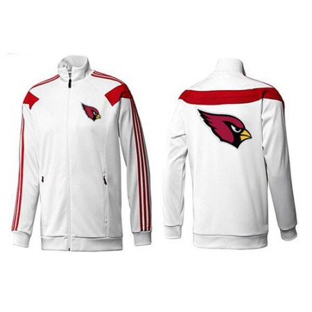 NFL Arizona Cardinals Team Logo Jacket White_1