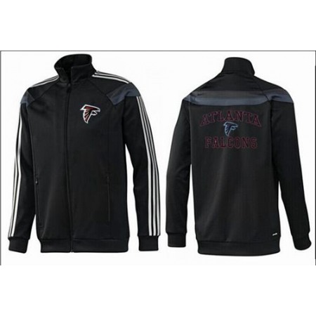 NFL Atlanta Falcons Heart Jacket Black_2
