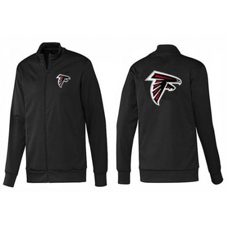 NFL Atlanta Falcons Team Logo Jacket Black_1