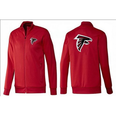 NFL Atlanta Falcons Team Logo Jacket Red_1