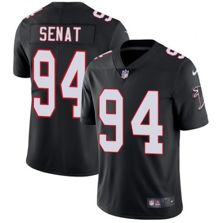 Nike Falcons #94 Deadrin Senat Black Alternate Men's Stitched NFL Vapor Untouchable Limited Jersey