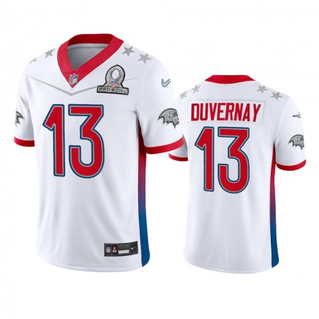 Nike Ravens #13 Devin Duvernay Men's NFL 2022 AFC Pro Bowl Game Jersey White