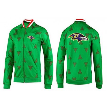 NFL Baltimore Ravens Team Logo Jacket Green