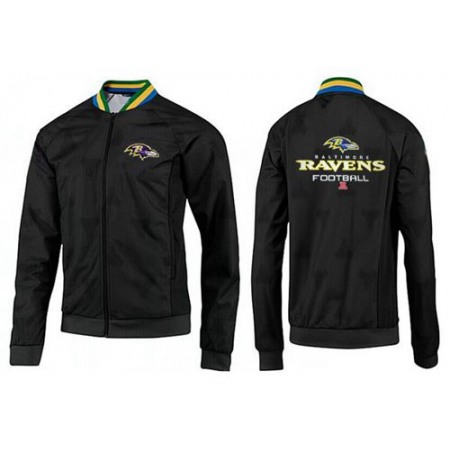 NFL Baltimore Ravens Victory Jacket Black_3