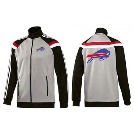NFL Buffalo Bills Team Logo Jacket Grey