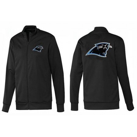 NFL Carolina Panthers Team Logo Jacket Black_1