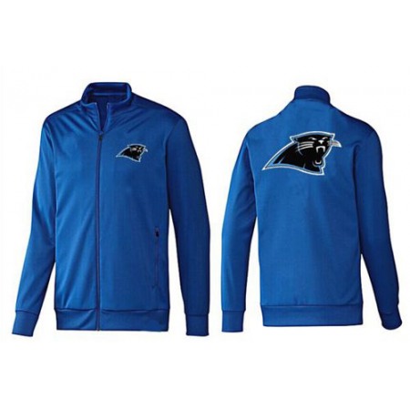 NFL Carolina Panthers Team Logo Jacket Blue_2