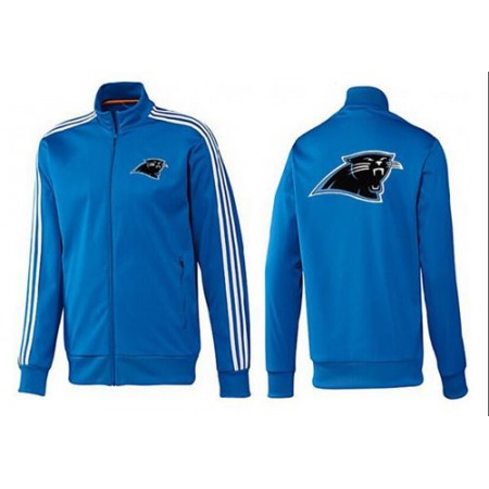 NFL Carolina Panthers Team Logo Jacket Blue_3