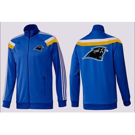 NFL Carolina Panthers Team Logo Jacket Blue_5