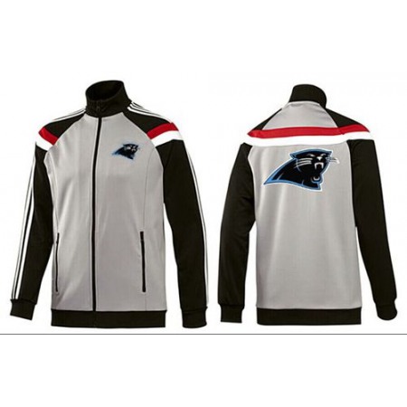 NFL Carolina Panthers Team Logo Jacket Grey