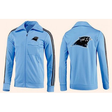 NFL Carolina Panthers Team Logo Jacket Light Blue