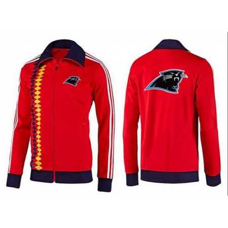 NFL Carolina Panthers Team Logo Jacket Red