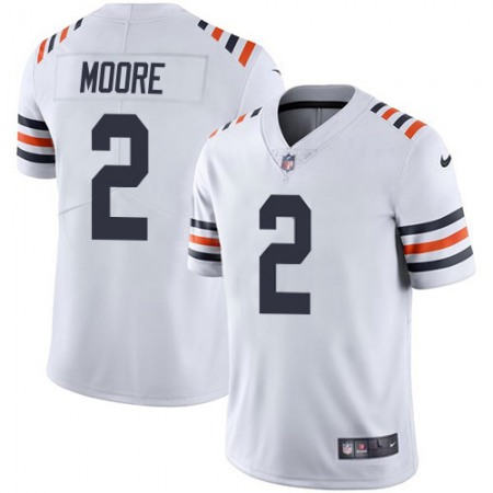 Nike Bears #2 D.J. Moore White Men's 2019 Alternate Classic Stitched NFL Vapor Untouchable Limited Jersey
