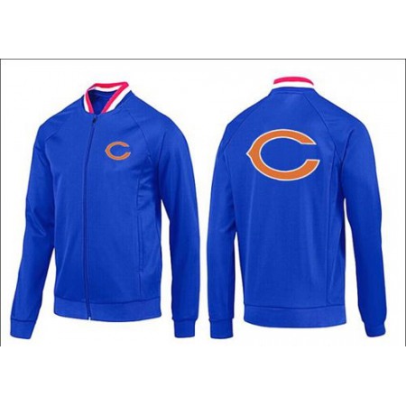 NFL Chicago Bears Team Logo Jacket Blue_1