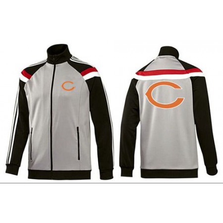 NFL Chicago Bears Team Logo Jacket Grey