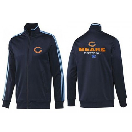 NFL Chicago Bears Victory Jacket Dark Blue_2