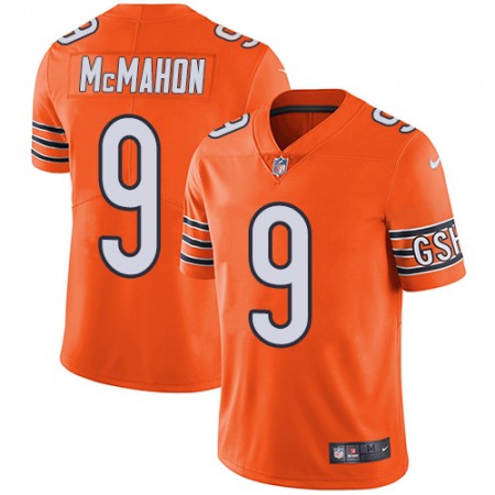 Nike Bears #9 Jim McMahon Orange Men's Stitched NFL Limited Rush Jersey