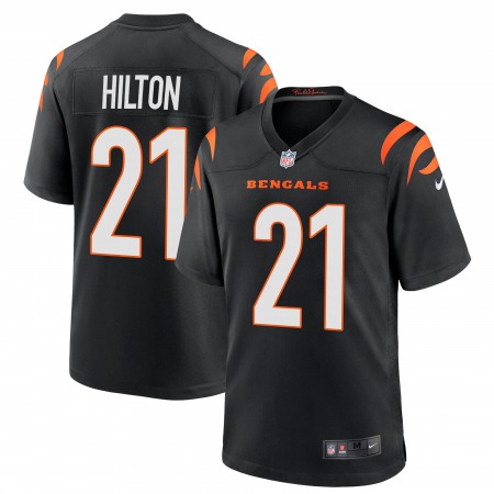 Cincinnati Bengals #21 Mike Hilton Black Nike Alternate Game Jersey