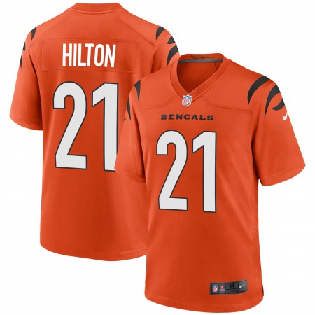 Cincinnati Bengals #21 Mike Hilton Orange Nike Alternate Game Jersey