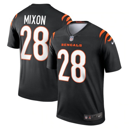 Cincinnati Bengals #28 Joe Mixon Black Nike Legend Jersey