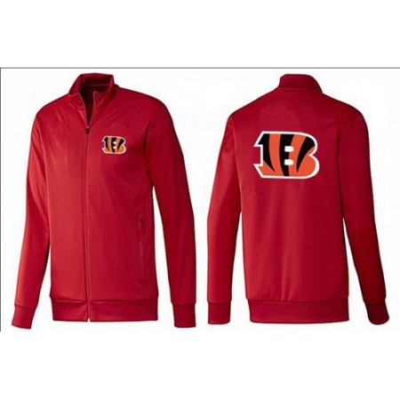 NFL Cincinnati Bengals Team Logo Jacket Red