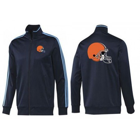 NFL Cleveland Browns Team Logo Jacket Dark Blue