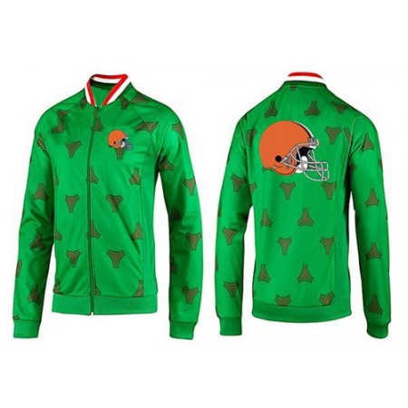 NFL Cleveland Browns Team Logo Jacket Green