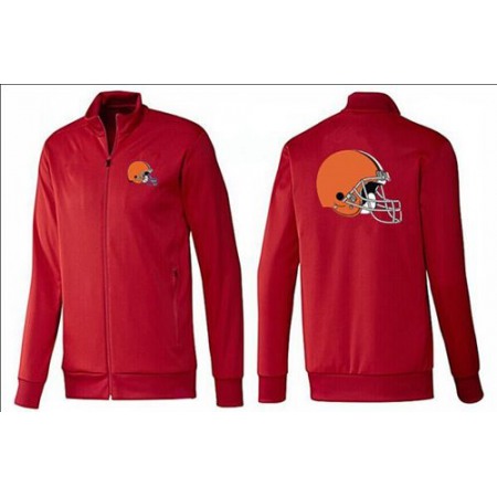 NFL Cleveland Browns Team Logo Jacket Red
