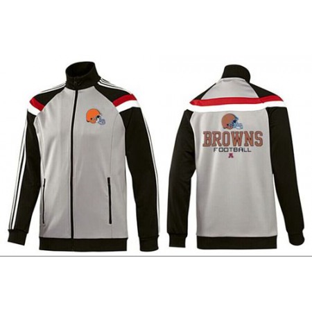 NFL Cleveland Browns Victory Jacket Grey