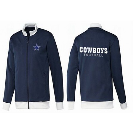 NFL Dallas Cowboys Authentic Jacket Dark Blue_2