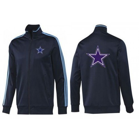 NFL Dallas Cowboys Team Logo Jacket Dark Blue_2