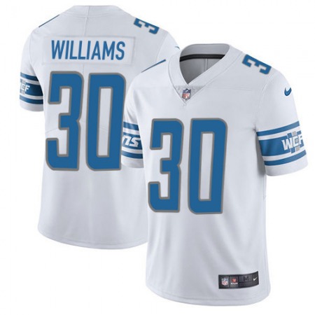 Nike Lions #30 Jamaal Williams White Men's Stitched NFL Vapor Untouchable Limited Jersey
