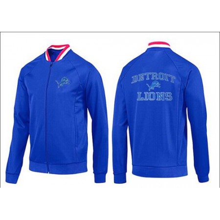 NFL Detroit Lions Heart Jacket Blue_1