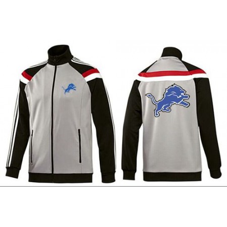 NFL Detroit Lions Team Logo Jacket Grey
