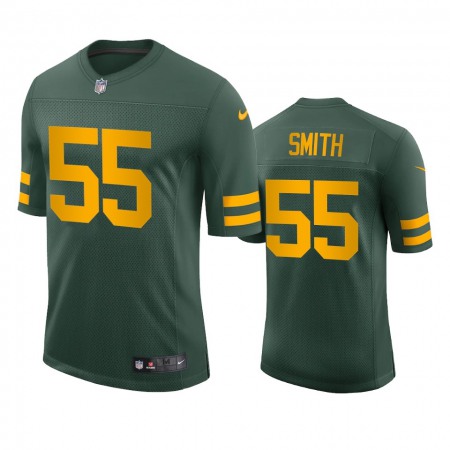 Green Bay Packers #55 Za'Darius Smith Men's Nike Alternate Vapor Limited Player NFL Jersey - Green