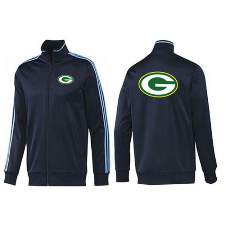 NFL Green Bay Packers Team Logo Jacket Dark Blue