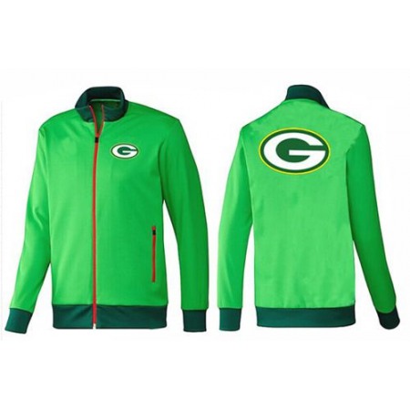 NFL Green Bay Packers Team Logo Jacket Green_1
