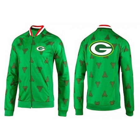 NFL Green Bay Packers Team Logo Jacket Green_2
