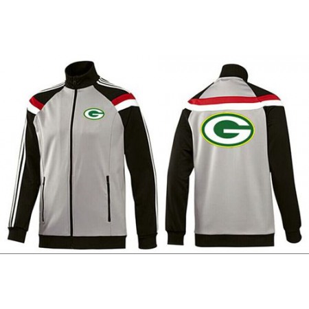NFL Green Bay Packers Team Logo Jacket Grey