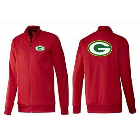 NFL Green Bay Packers Team Logo Jacket Red