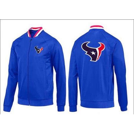 NFL Houston Texans Team Logo Jacket Blue_1