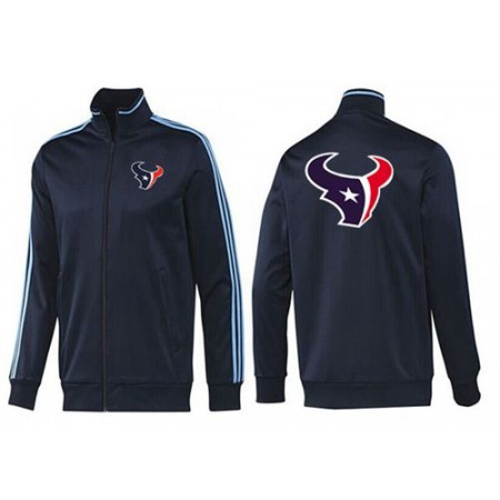NFL Houston Texans Team Logo Jacket Dark Blue_2